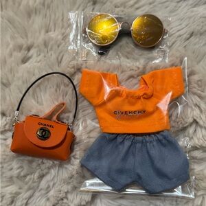 Labubu Clothes and Accessories (Fits most 15cm-17cm size Dolls)